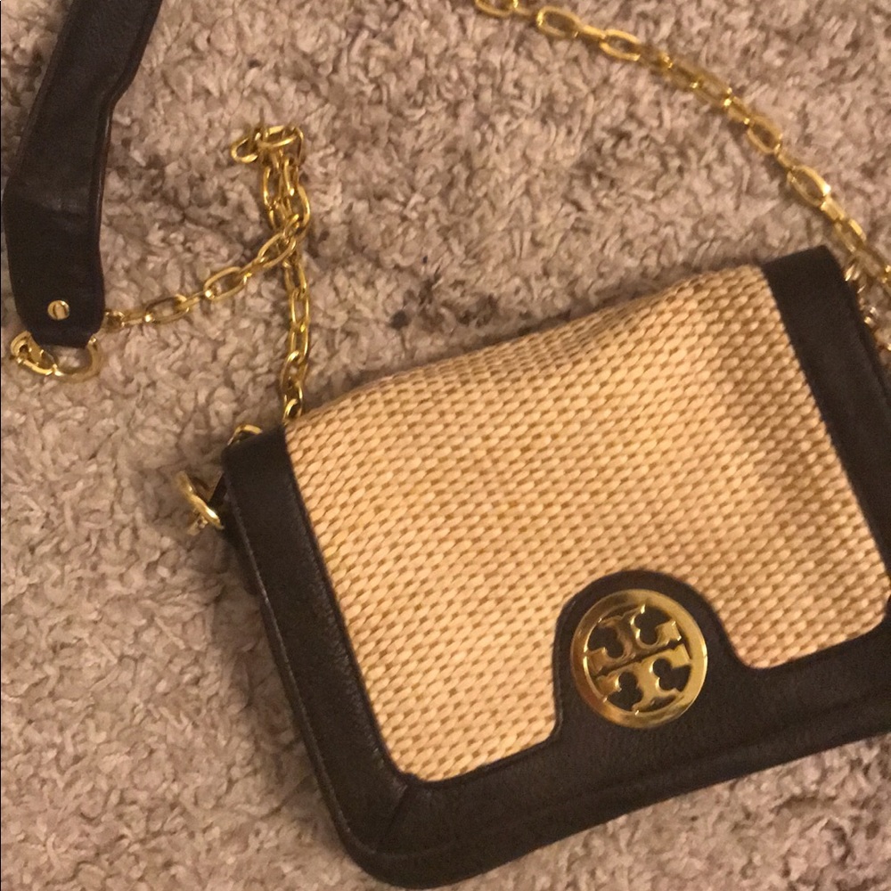 Tory Burch straw bag!
